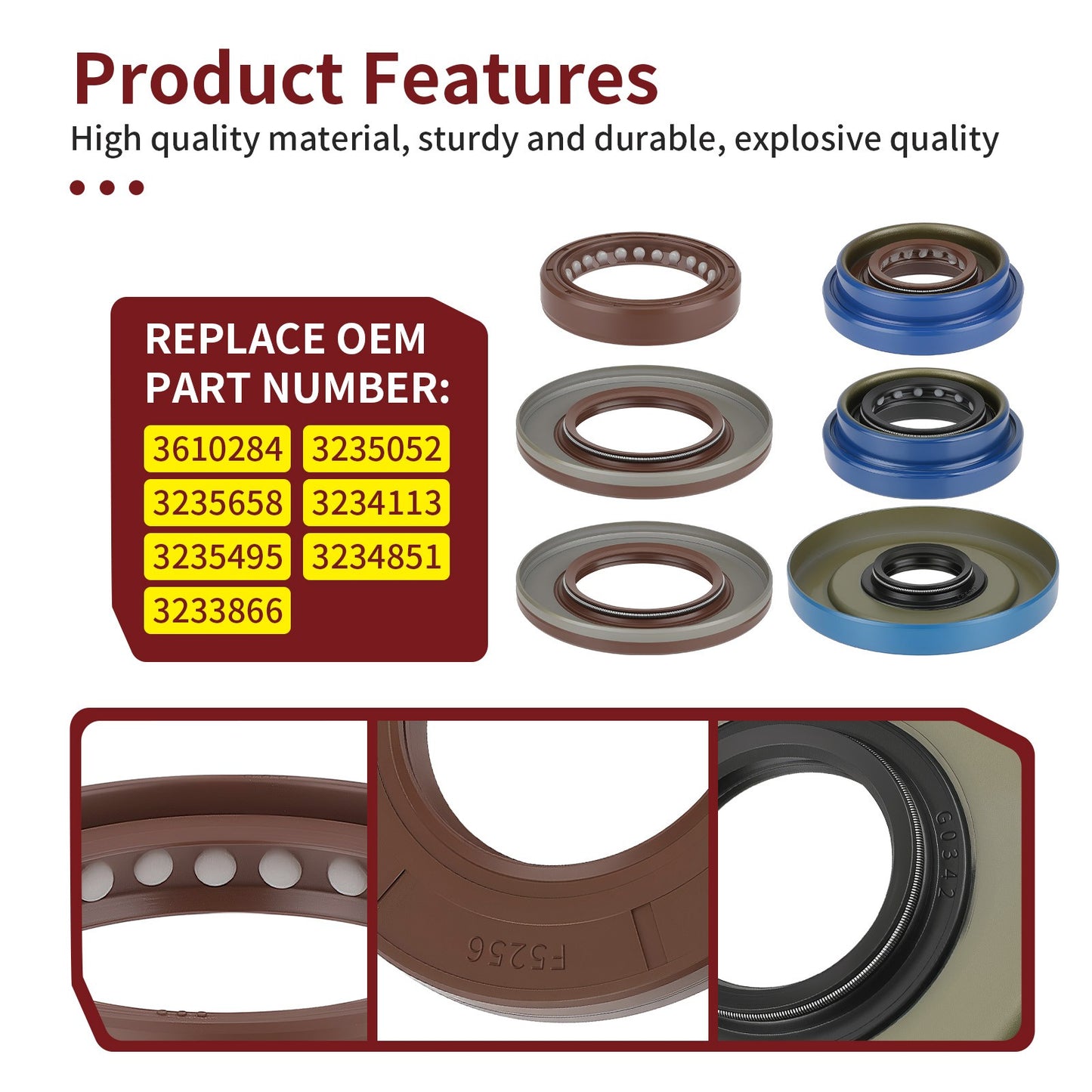 Transmission Seal Kit for Polaris Ranger 1000 (2020–2022)