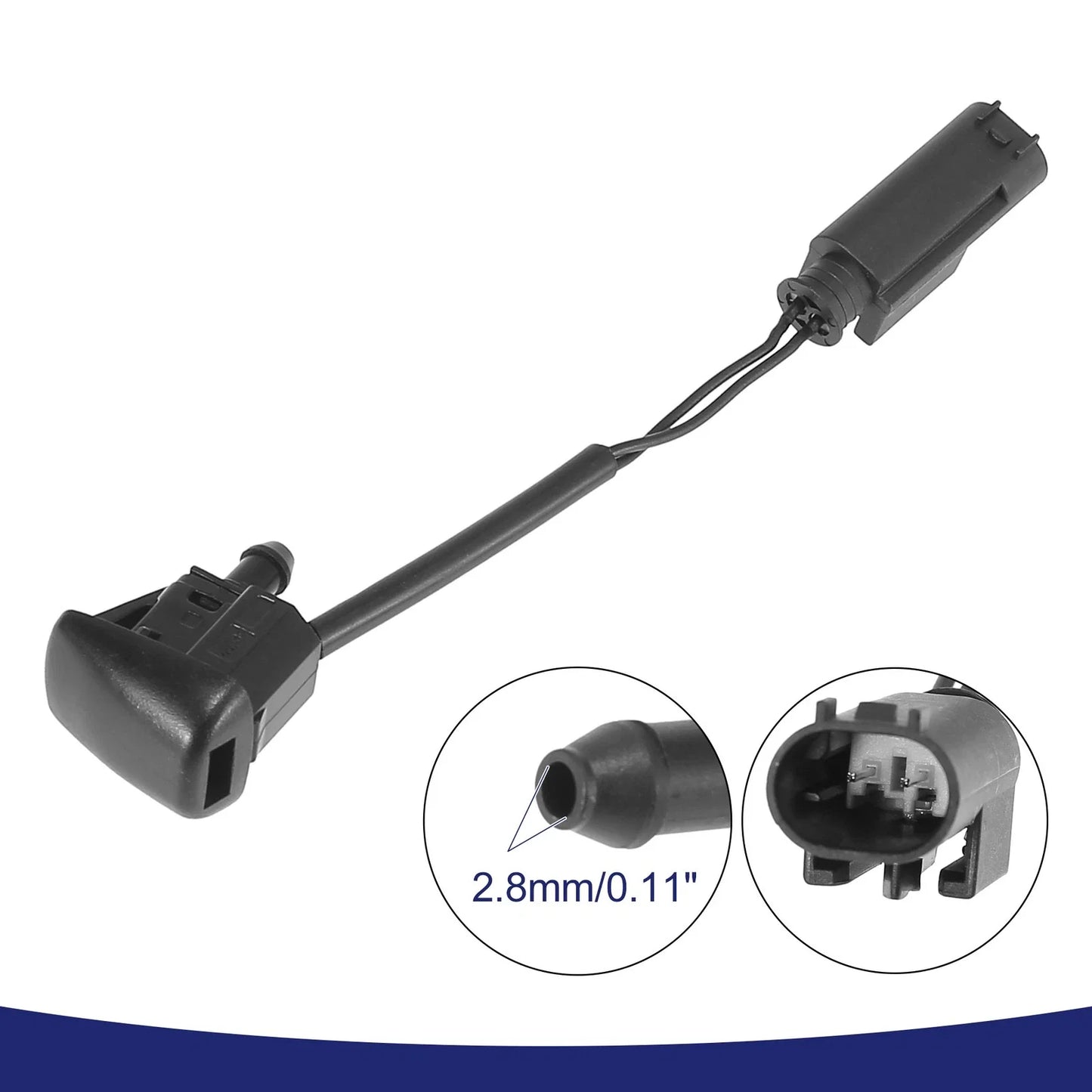 Windshield Washer Nozzles Spray Jet with Heating Suit for BMW