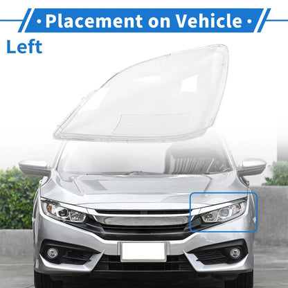 Car Front Left Headlight Lens Cover for Lexus GX470 (2003-2009)