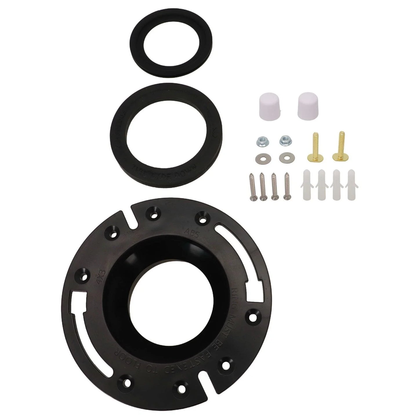 Toilet Seal Kit with Flange Parts for RV