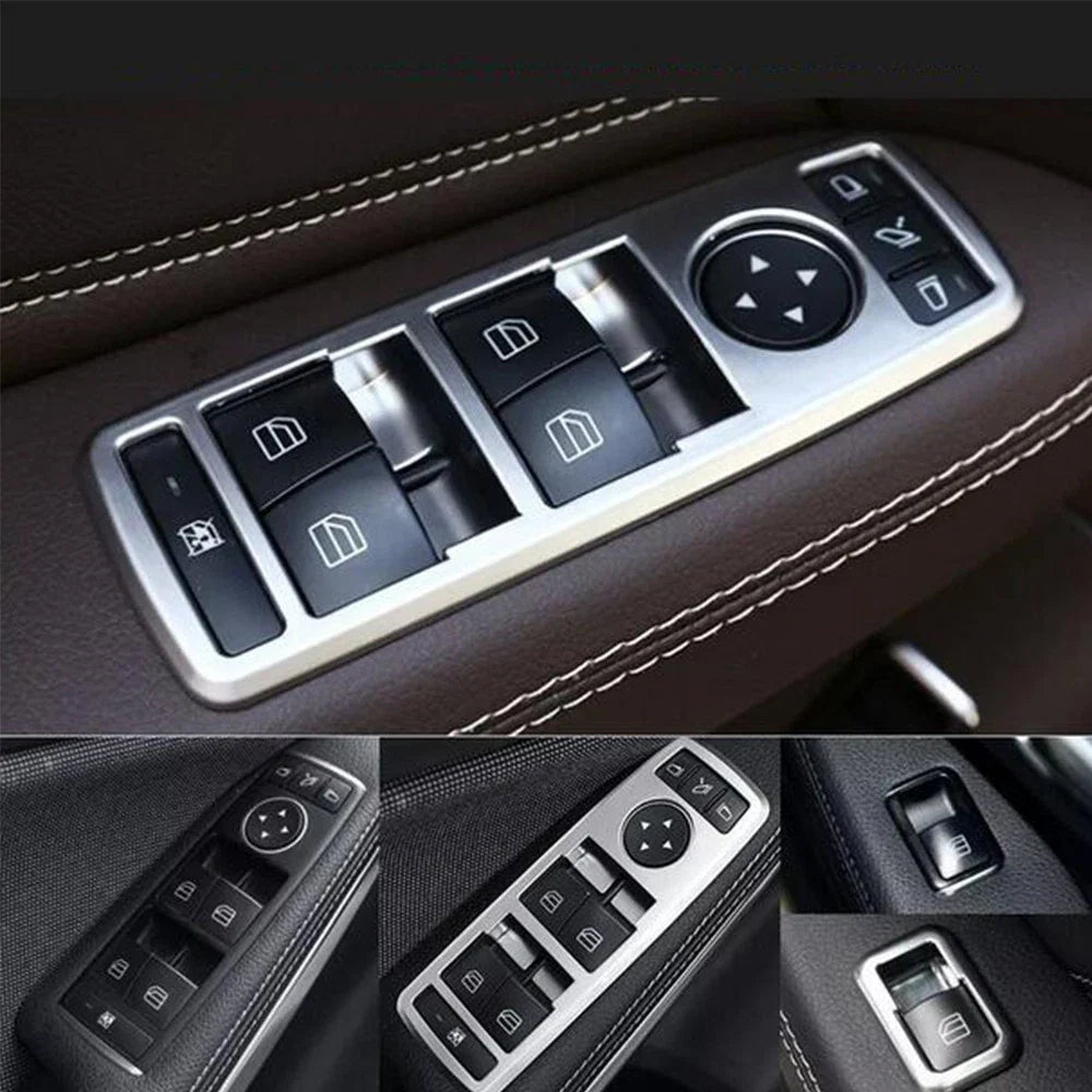 Window Switch Cover Trim for Benz A B C E CLA CLS W204 W21166 W176 (2008-2023)