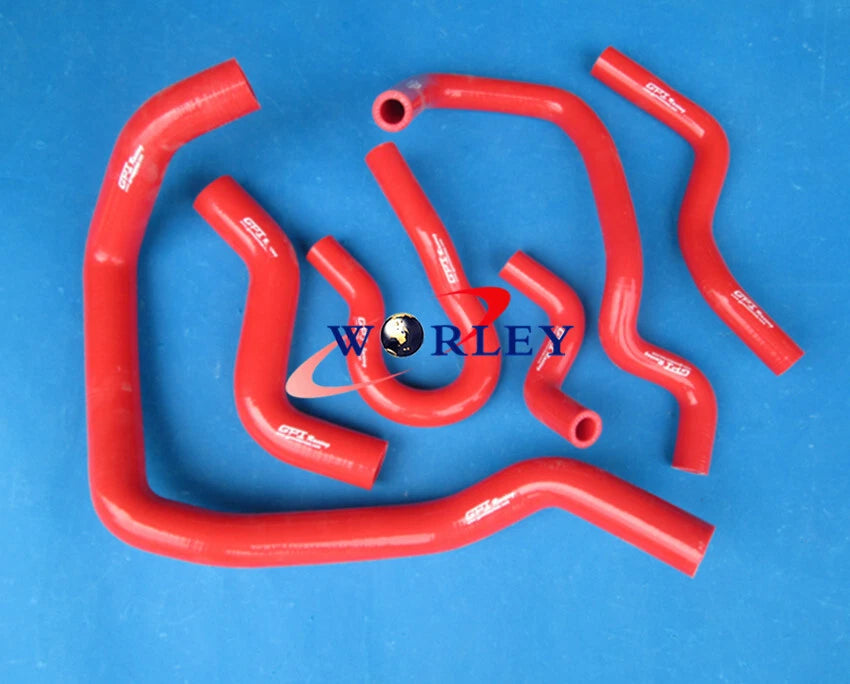 Set of 6 Silicone Radiator Hoses for Honda Civic D15 D16 (1992–2000)