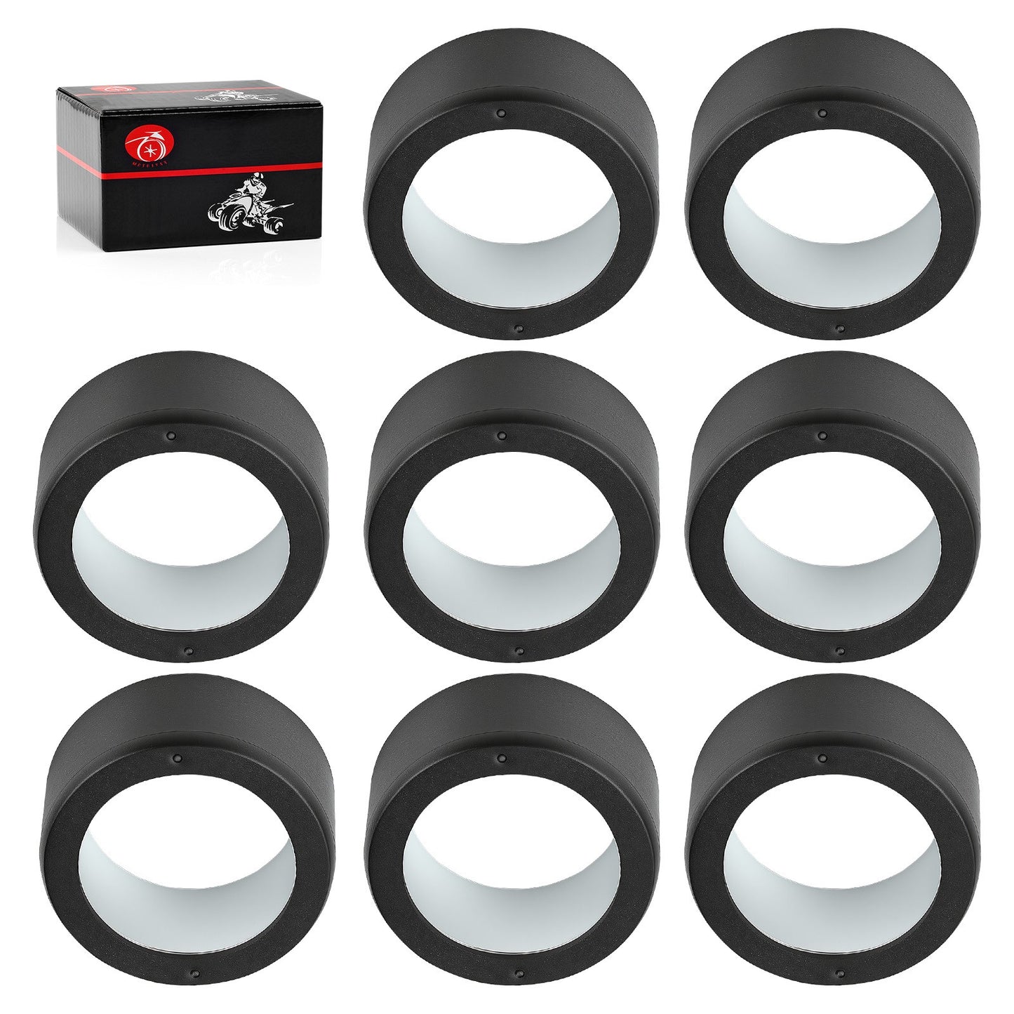 8X Clutch Roller Weights for Yamaha Kodiak Wolverine Grizzly Rhino (400–450)
