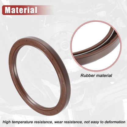 2pcs Oil Pump Rear Crankshaft Seal for Toyota Tacoma (1995–2000) No. 9031188003