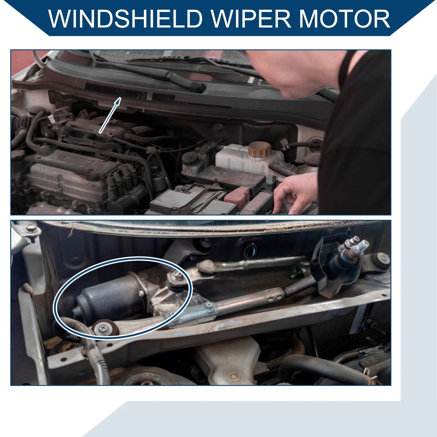 Windshield Wiper Motor for Mercedes-Benz A-Class (W169) 2004-2012