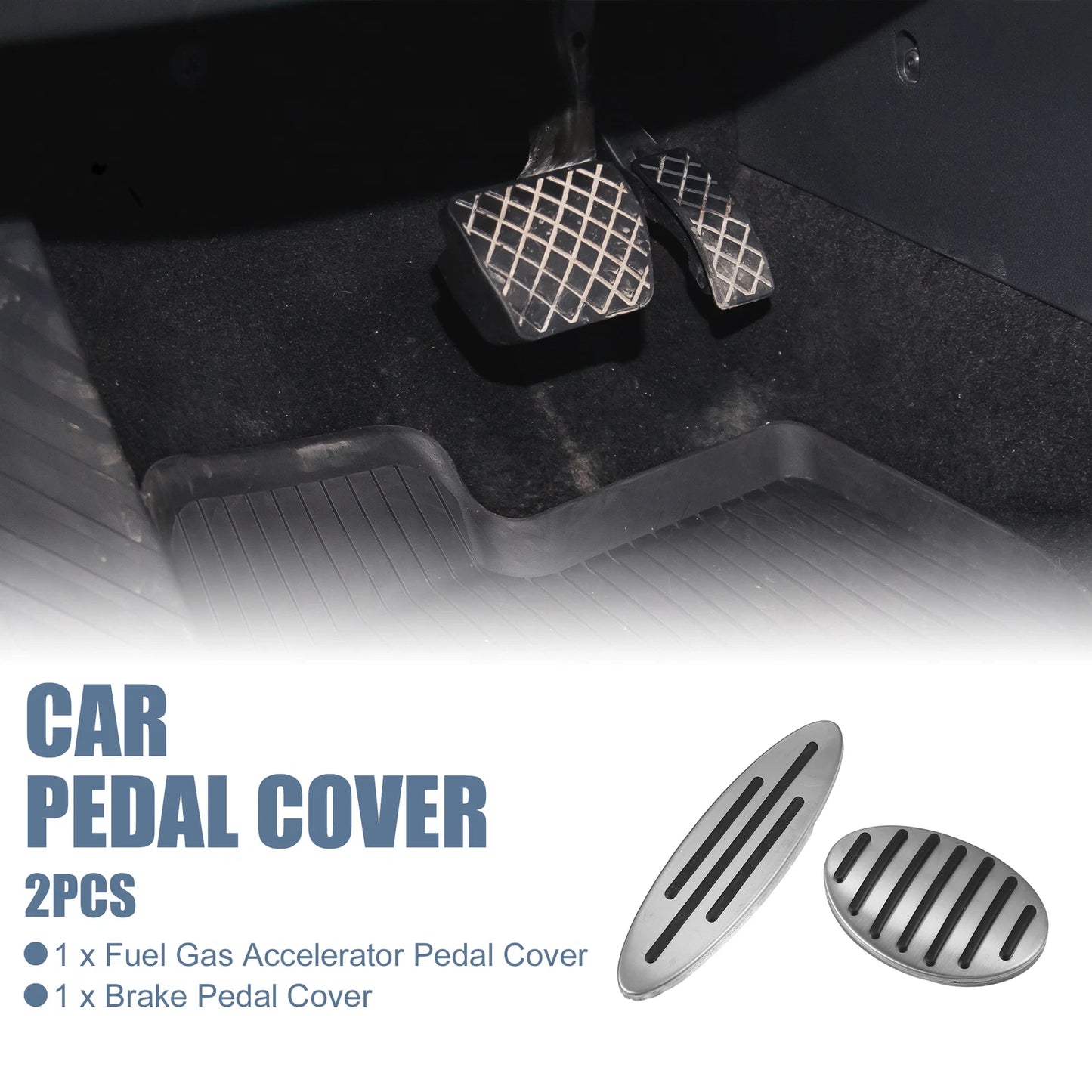 3pcs Accelerator & Brake Pedal Cover Kit for Mini Cooper JCW F54 (2015–2023)