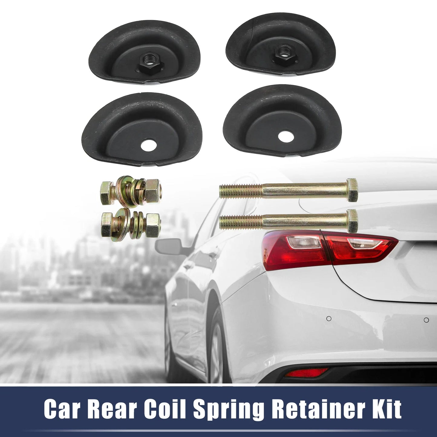 Car Rear Coil Spring Retainer Set for Chevy C10 C20 Pickup (1960-1972)
