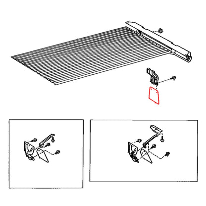 Rear Body Mudguard for Toyota Hilux Pickup Truck (1986–1997)