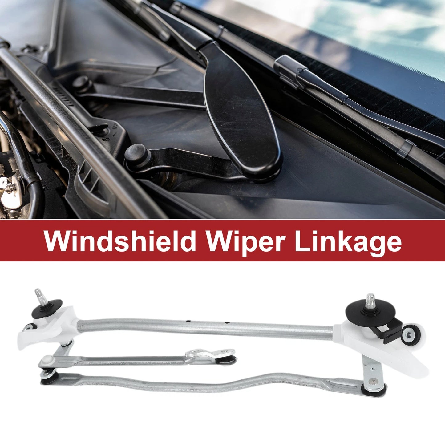 Front Transmission Windshield Wiper Linkage Lever for Nissan Micra (2003–2010)