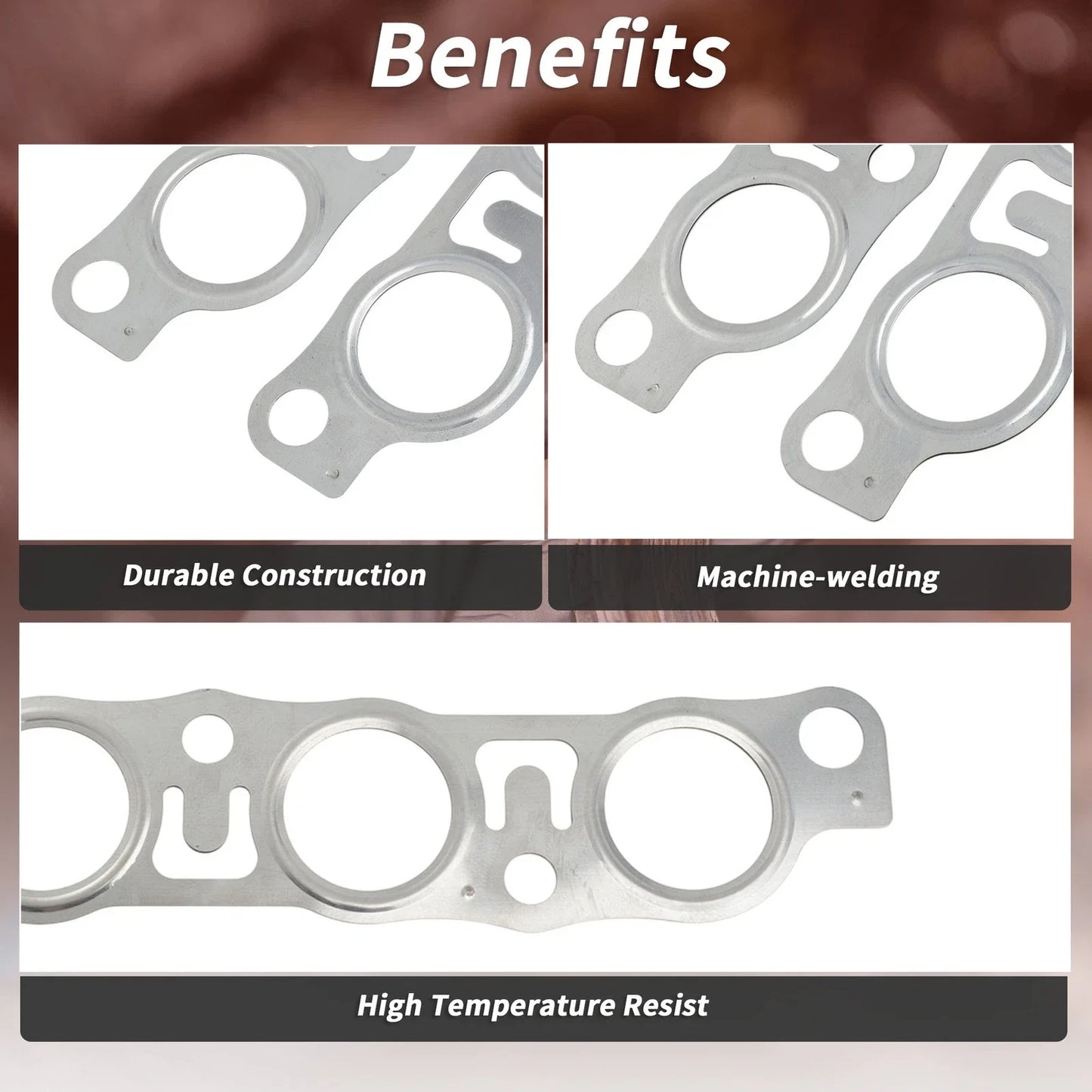 Exhaust Manifold Header Gaskets 2 x for Lexus IS (1999-2005)