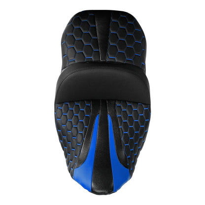 Driver & Passenger Seat Backrest Pad for Harley Electra Road Glide (2009-2013)