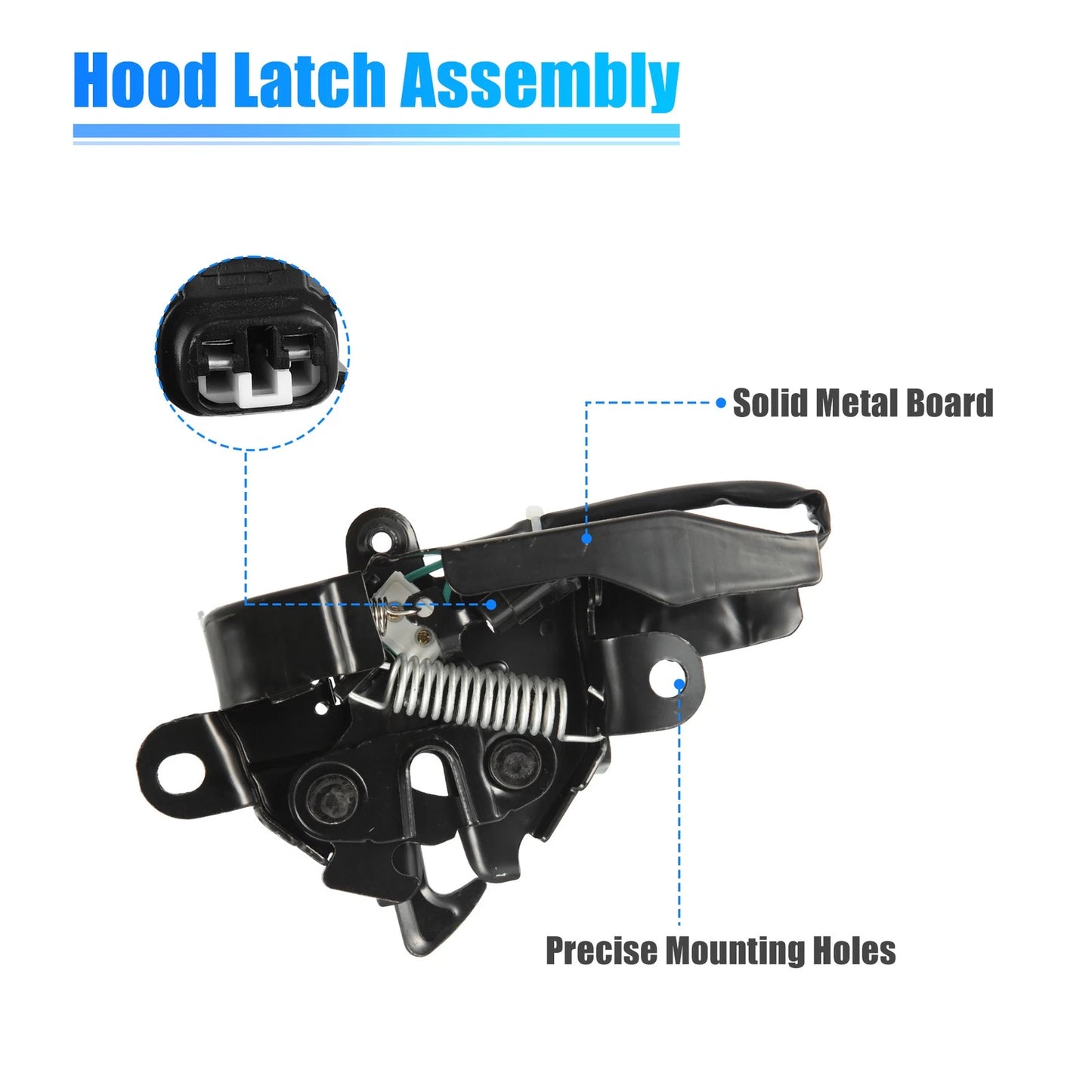 Hood Latch Lock for Toyota Camry (2012–2014) TO1234156 5351006190