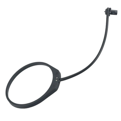 Inner Cap Cord Rope Cable Strap Tether Black Rubber for Car