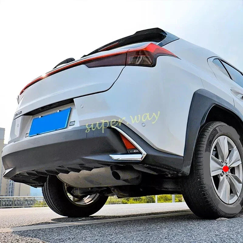 Rear Bumper Fog Light Cover Trims for Lexus UX200/UX250h/UX300e(2019–2024)