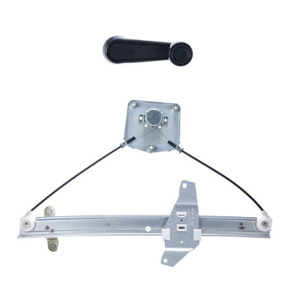 Set of 2 Manual Window Regulators with Crank Handle for Toyota Corolla (1994–1999)