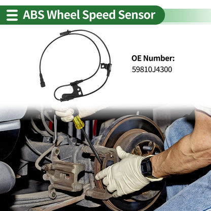 ABS Wheel Speed Sensor No. 59810J4300 for Hyundai Elantra (2016–2018)