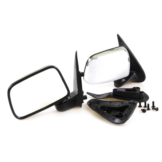 Chrome Door Mirrors for Toyota Hilux (1997–2005)