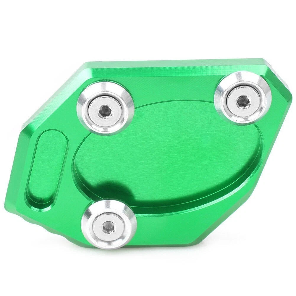 Kickstand Extension Pad for Kawasaki Z250 ZX250 EX300 Ninja250 (2013–2015) Green