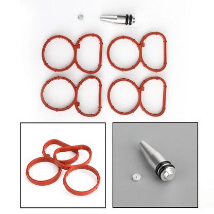 Swirl Flap Plug Blank Removal Kit + Gaskets for BMW N47 2.0D (2007–2015)