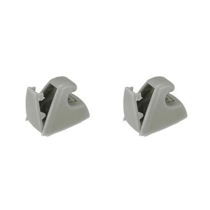 Sun Visor Retainer Clips Gray for GMC Yukon, Sierra, Chevy (2007-2014)