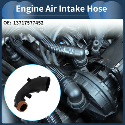 Engine Air Intake Hose for BMW 5 6 7 Series X5 X6 E70 E71 (No. 13717577452)