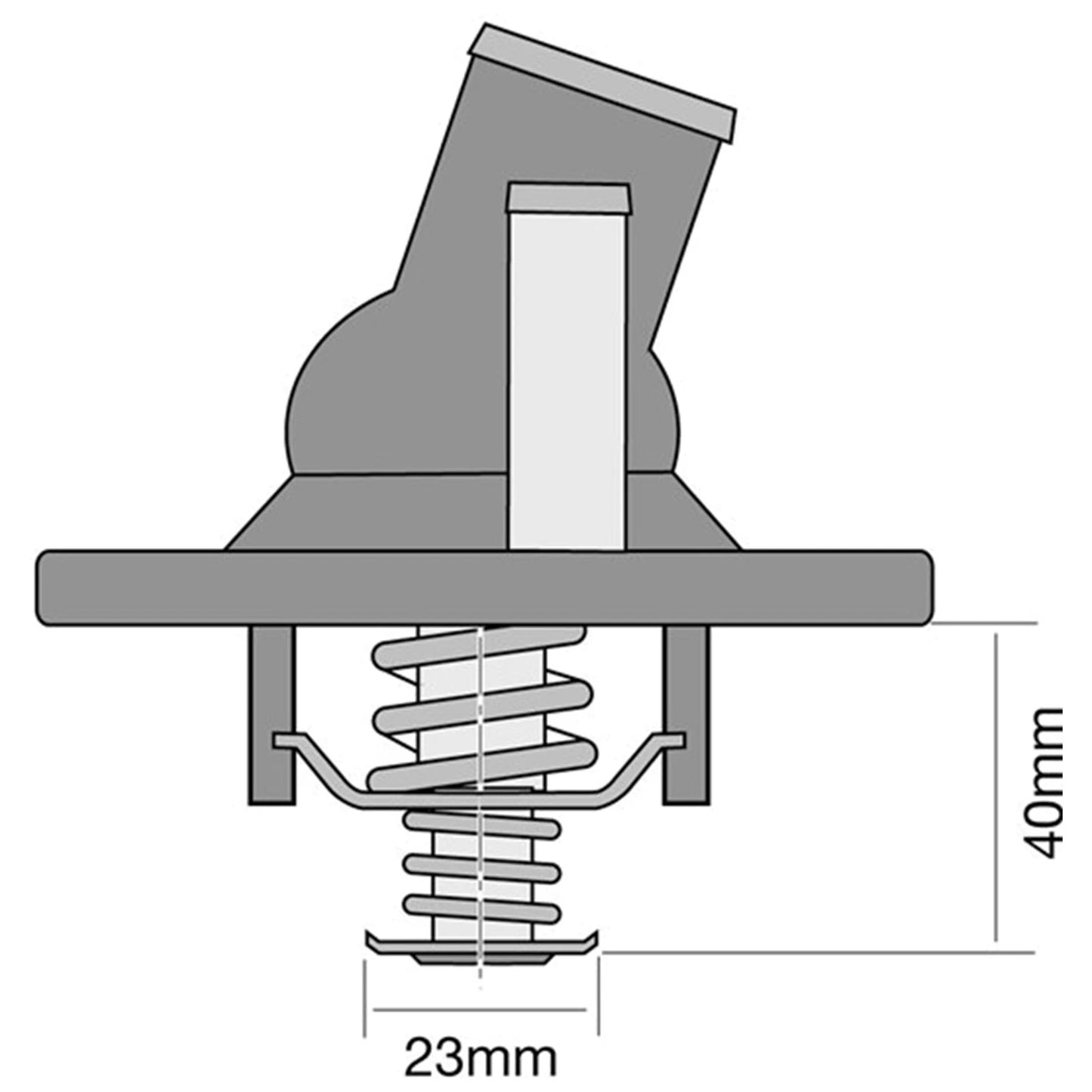 Thermostat for Ford Mondeo (2007–2010)