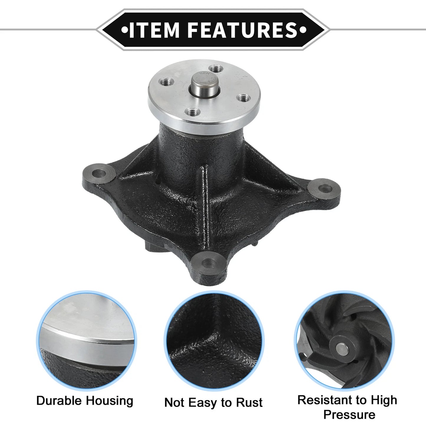 Water Pump for Mitsubishi 4D31 4D30 4D32 (No.ME015045/ME015030)