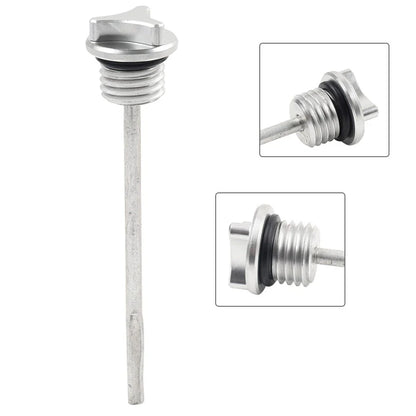 CNC Engine Oil Dipstick Silver for Lifan YX 125cc 140cc Pit Dirt Bike