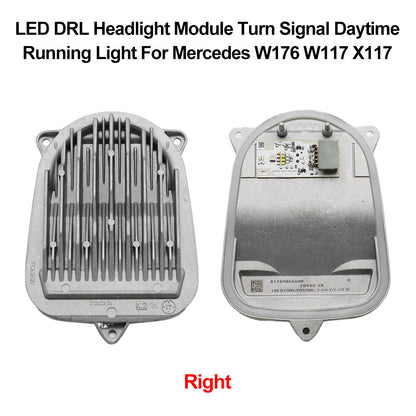 LED DRL Headlight Control for Mercedes A W176 CLA W117 (2013–2019)