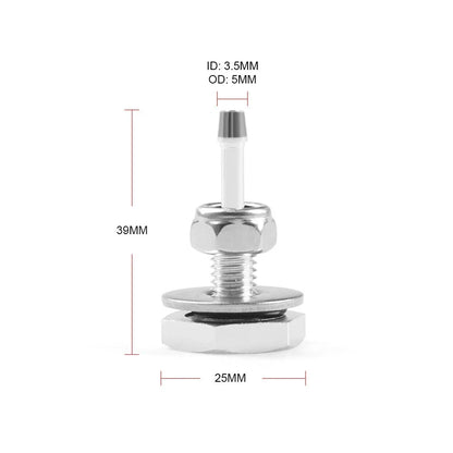 Turbocharger Boost Hose Nipple Vacuum Gauge Fitting for Car