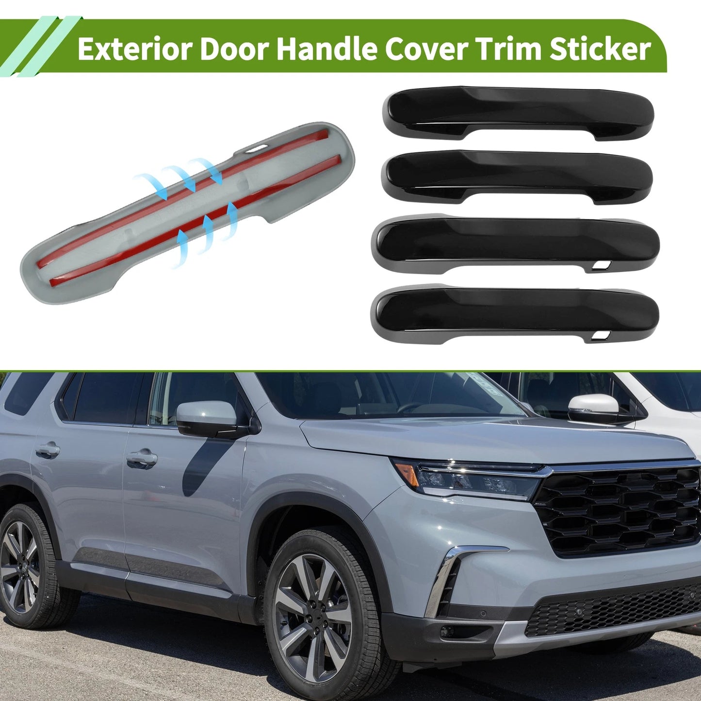 Exterior Door Handle Cover Trim for Honda Passport (2025–2026)