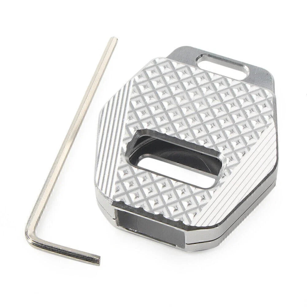 Key Cover Case Shell Silver for Kawasaki Ninja 250/300/600/650/ZX 250R