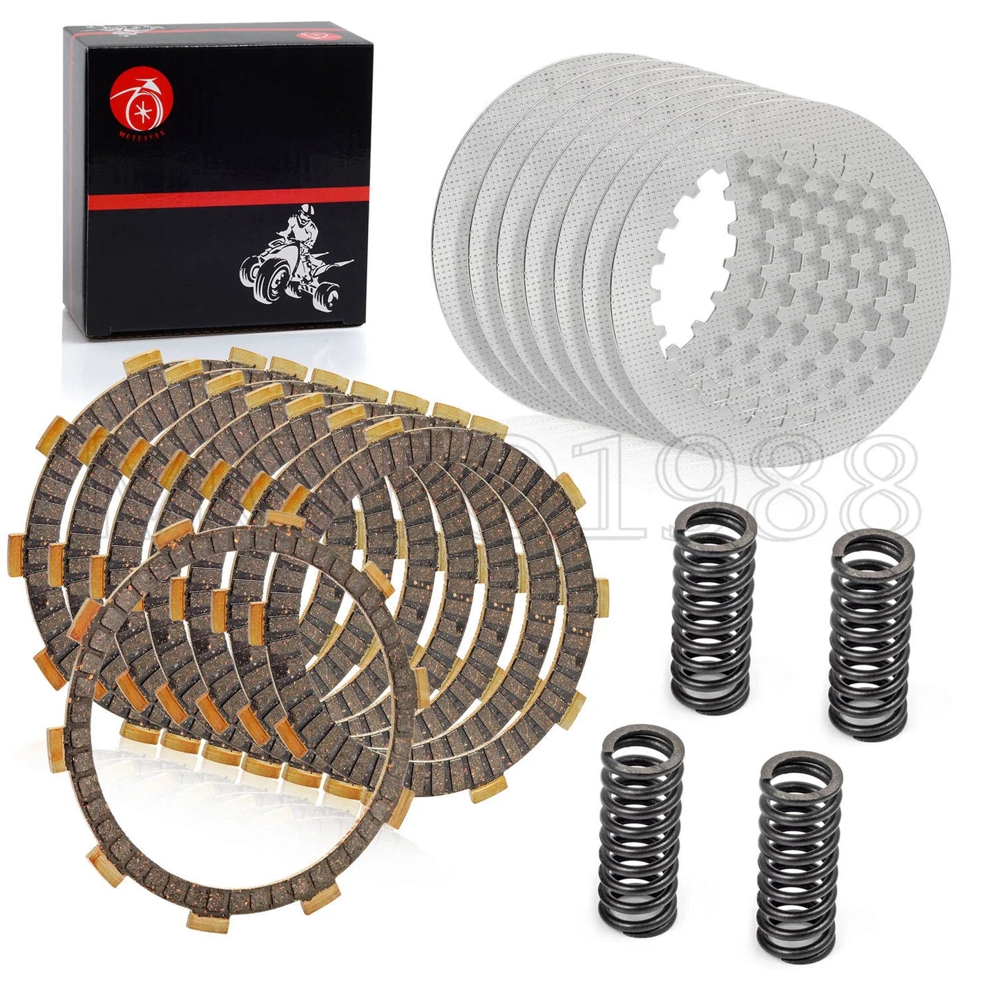 Clutch Friction Steel Plates & Springs for Honda VT750C Shadow ACE (1998–2003)