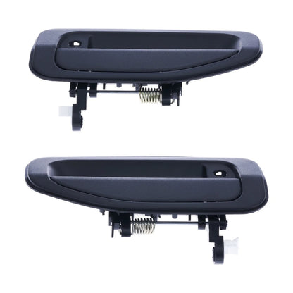Set of 2 Black Door Handles for Mitsubishi Fuso (2005–2020) Front Left + Right