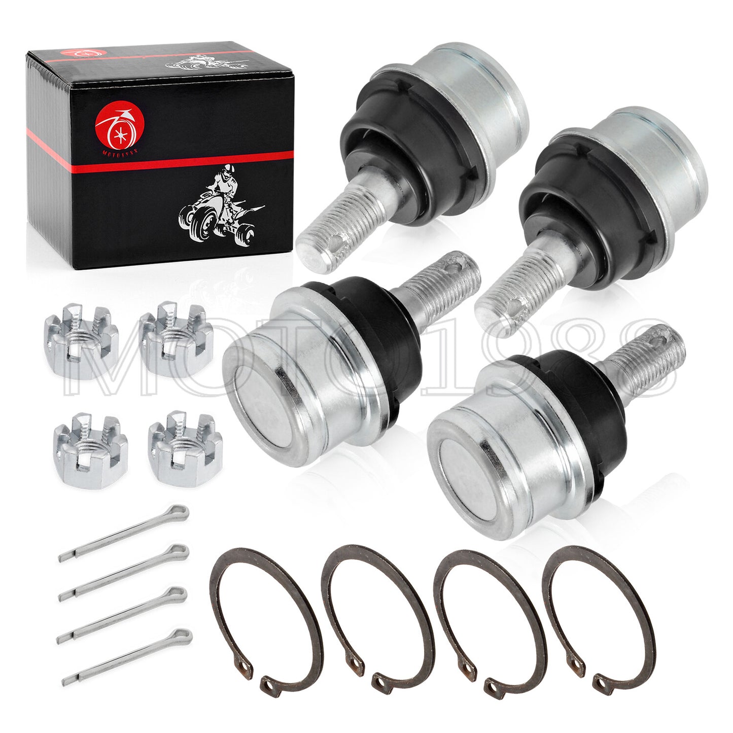 Set of 4 Ball Joints for Yamaha Big Bear 400 Kodiak 450 (1999–2006)