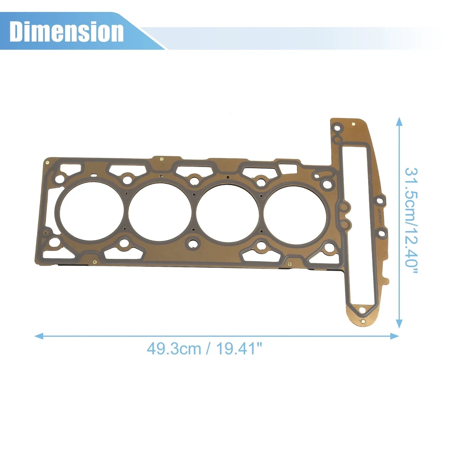 Engine Cylinder Head Gasket for Chevrolet HHR 2008-2011 (2 x)