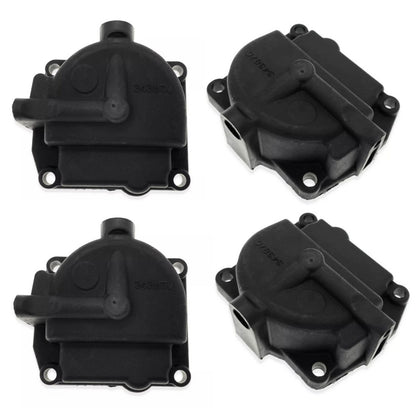Set of 4 Carburetor Float Chambers for Johnson Evinrude 100-175