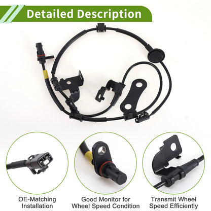 ABS Wheel Speed Sensor No. 95681D3000 for Hyundai Tucson (2015–2017)