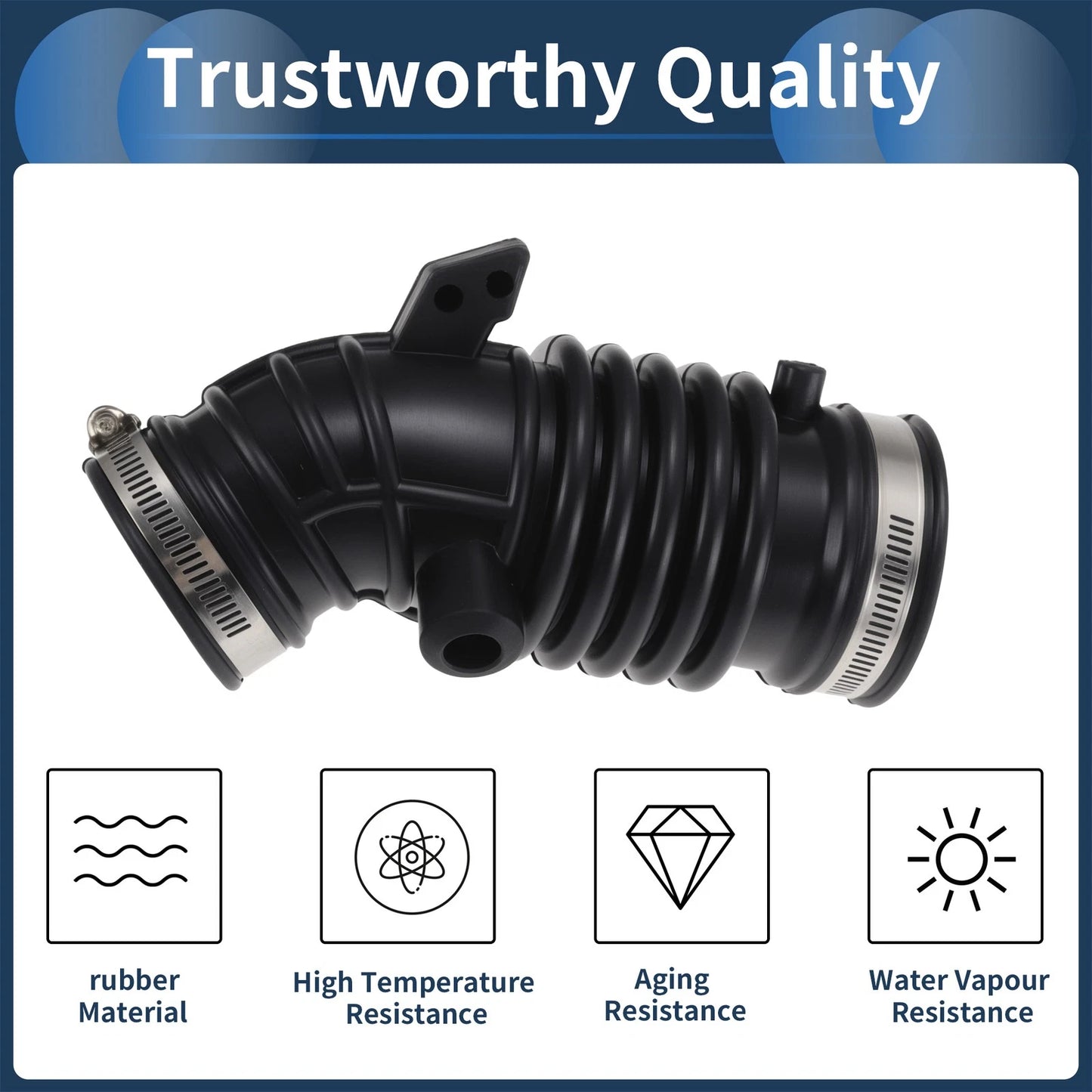 Set of 1 Engine Air Intake Hose for Nissan Sentra (2000–2002) No. 16578-4Z002