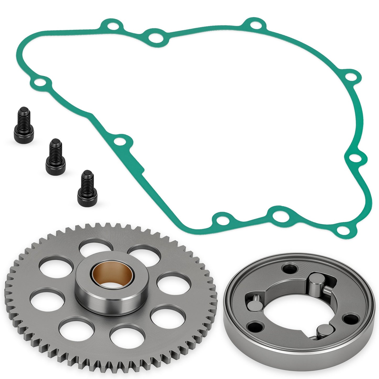 Starter Clutch Idler Gear Kit for Kawasaki Bayou 220 250 (1988–2011)