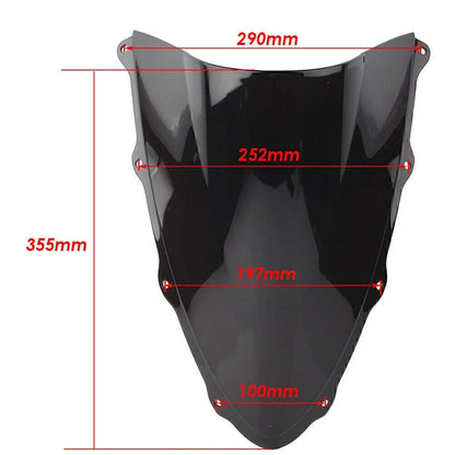 Windshield for Ducati 1299 (2015-2019) - Silver ABS Plastic