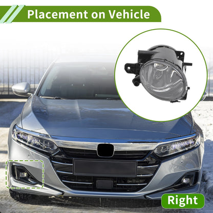1 Pc Right Fog Light Grill for Volvo S80 (2007–2013) No. 31213102 Clear