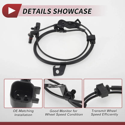 ABS Wheel Speed Sensor for Dodge Journey Rear Right (2011-2020)