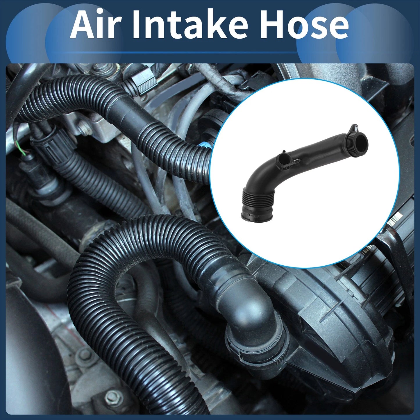 Engine Air Intake Hose for BMW 435i (2014–2016) No. 13717602651