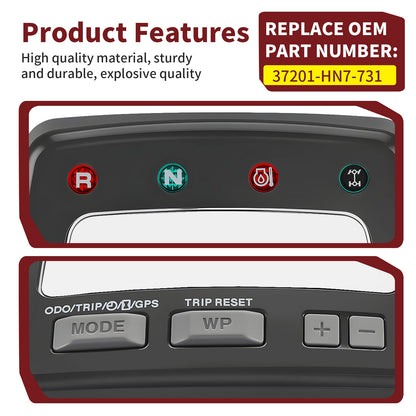Upper Speedometer Cover Case for Honda Rancher 400 TRX400FGA (2004–2007)