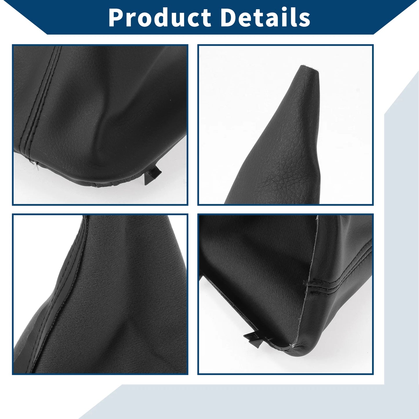 Gear Shift Stick Gaiter for BMW E30 (1981–1991) Black Leather