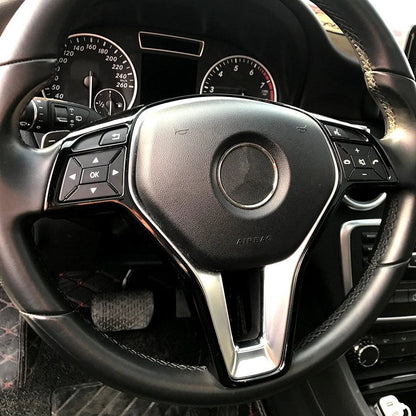 Steering Wheel Trim Cover for Benz C/E/CLA-CLASS (2012–2014)