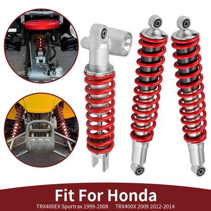 Set of 2 Front Rear Shock Absorbers for Honda Sportrax 400 (1999–2014)