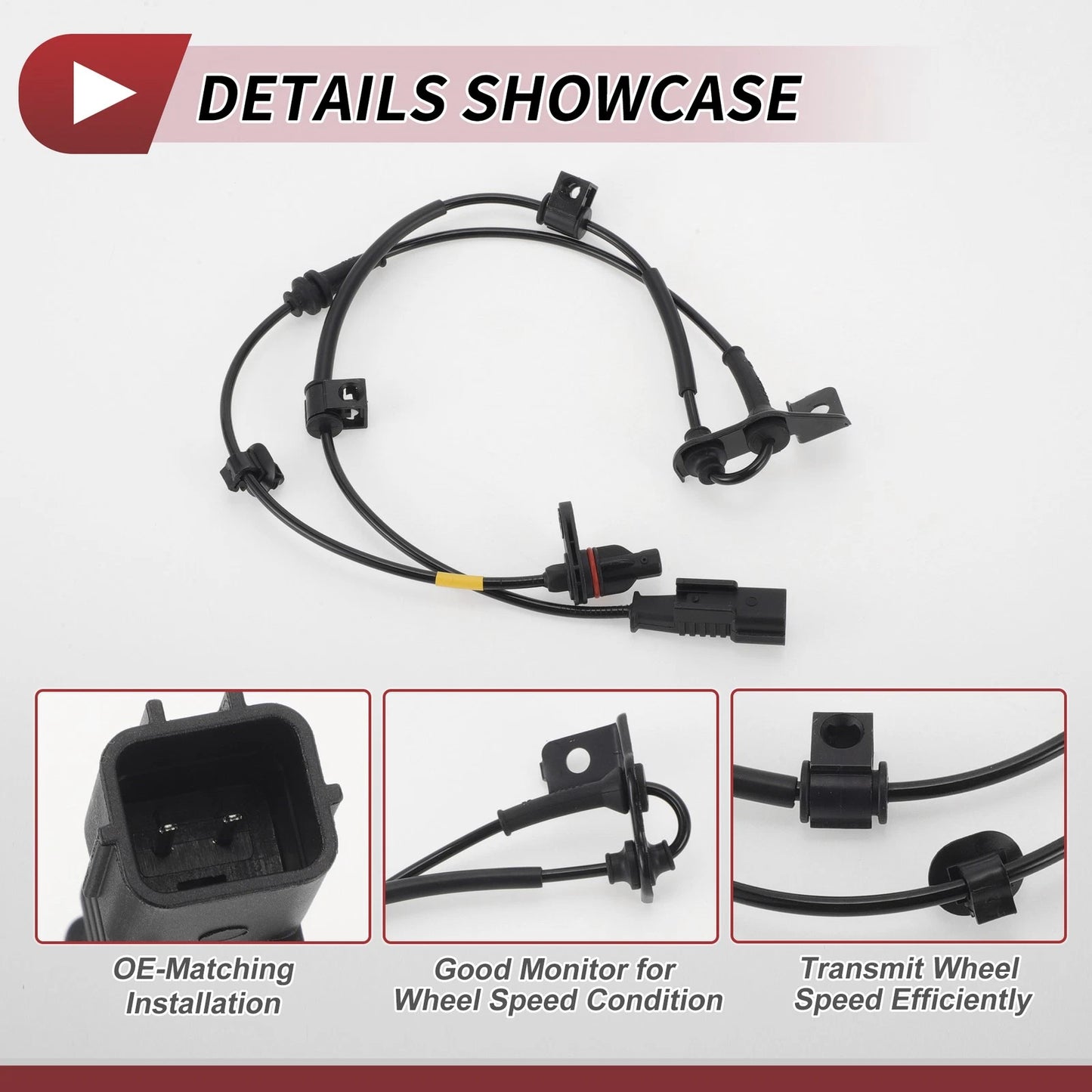 ABS Wheel Speed Sensor No. 95670F8000 for Hyundai Tucson (2016–2021)