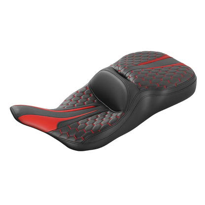Driver Passenger Seat for Harley Electra Glide Road King (1997-2007)
